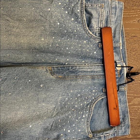Universal thread Embellished Blue Jeans - Picture 2 of 5